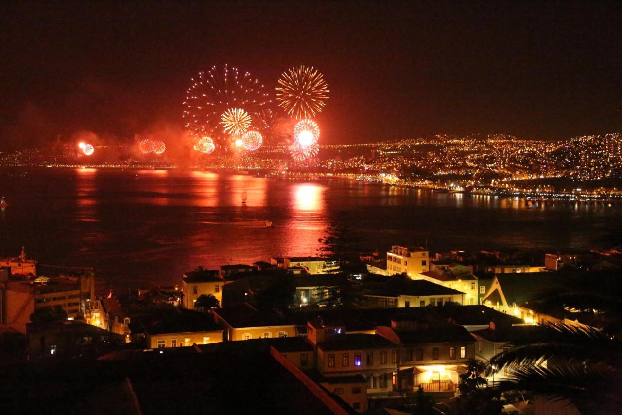 Casablu Hotel Valparaiso Bagian luar foto